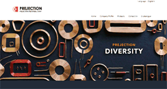 Desktop Screenshot of prejection.com